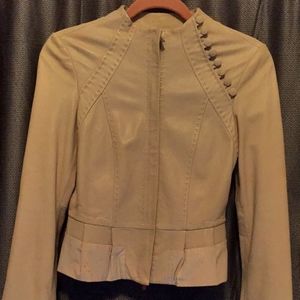 BCBG Authentic leather jacket xxs